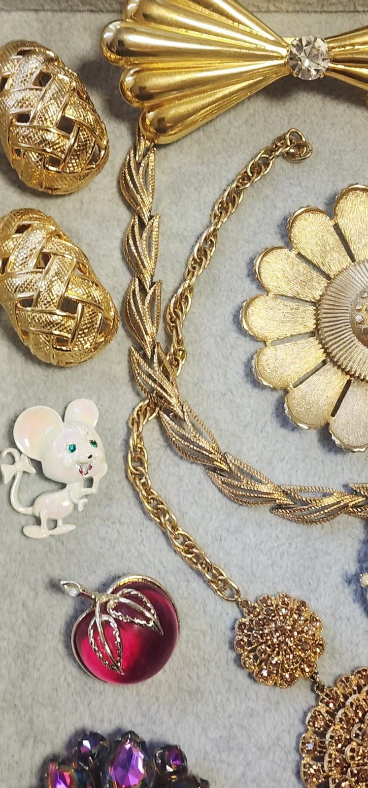 VtgJewelry Lot 21pc Juliana Jomaz Gianni De Liguoro Les Bernard Austria C857