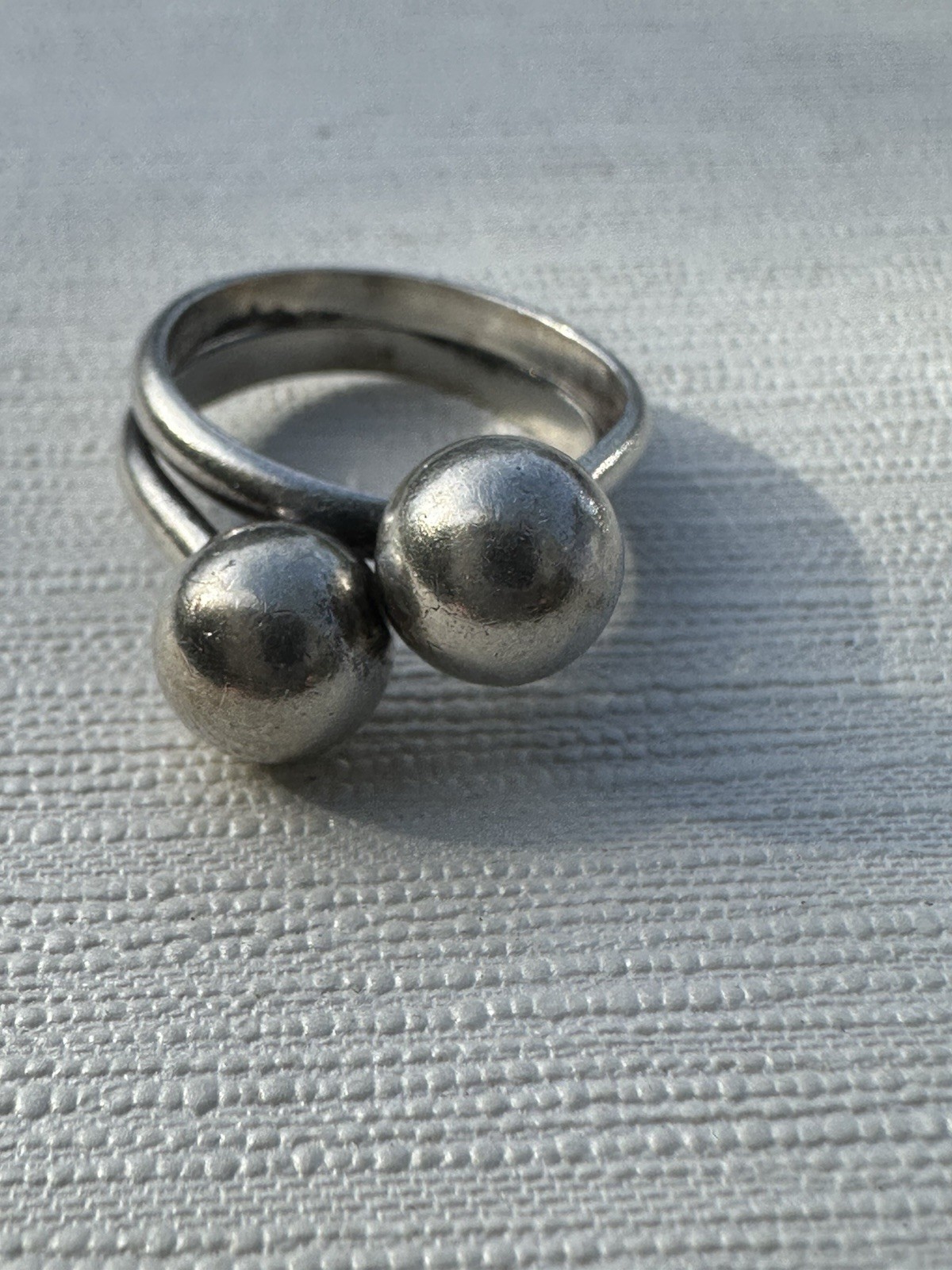 N.E From Vintage Denmark 925S Sterling Silver Ring vintage estate