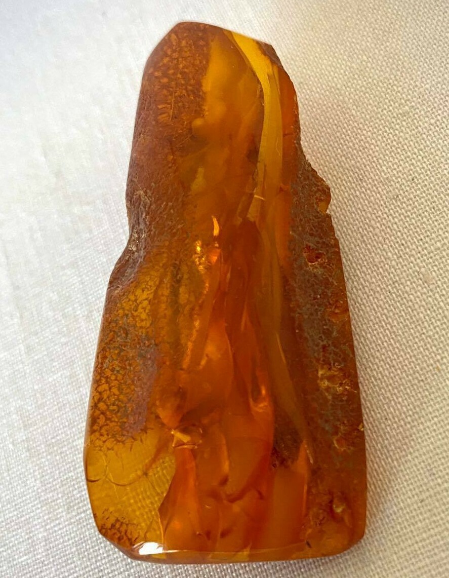 Up for Auction is a Vintage Natural Baltic Amber Pin / Brooch.