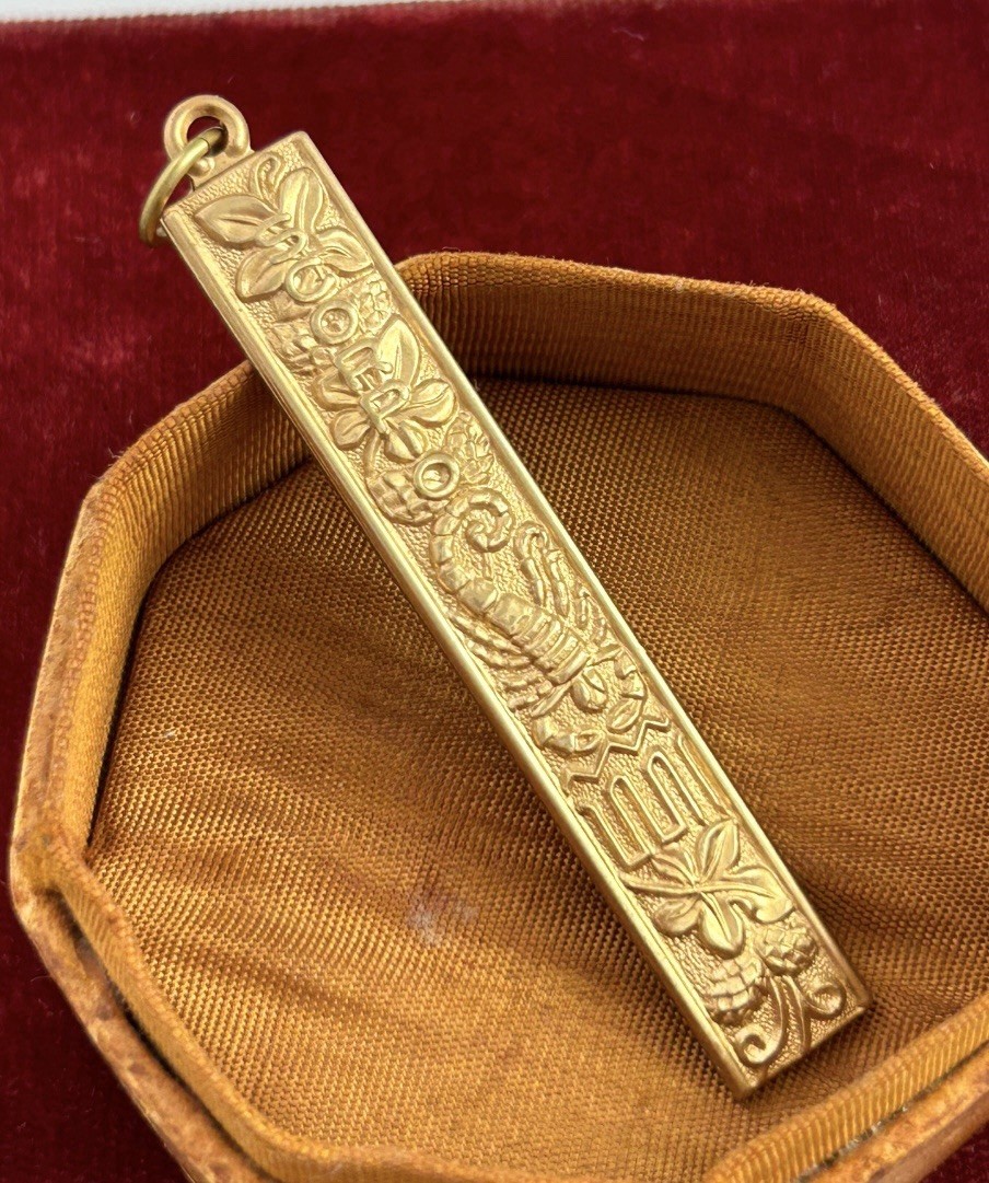 Vintage Scorpio Pendant Scorpion Zodiac Charm Sign Jewelry Vintage Brass