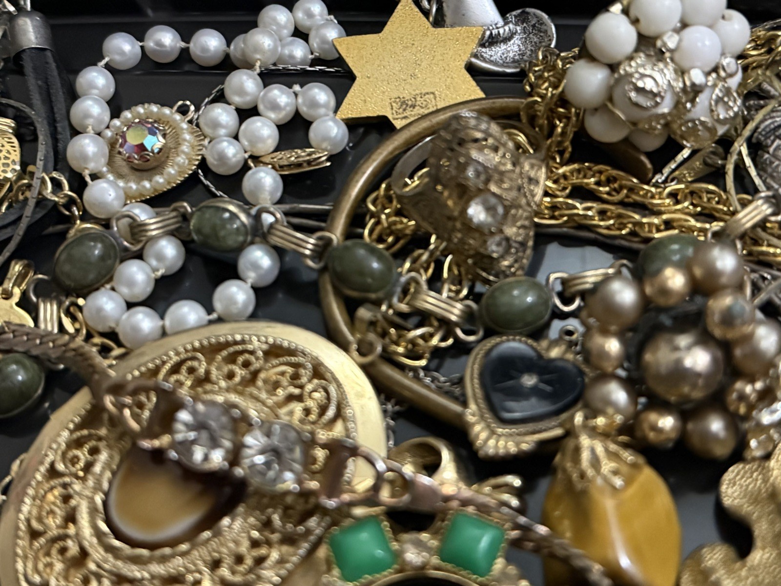 Vintage • Antique • Modern • Estate Sorted Mix Jewelry Wholesale Grab Bag
