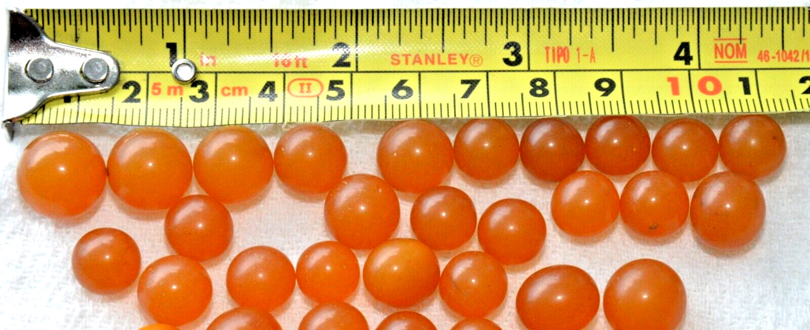 ✅ 20gr RUSSIAN SOVIET BALTIC SEA AMBER BOLLS NECKLACE 老琥珀 BEADS STONE ROCK PIN ☭