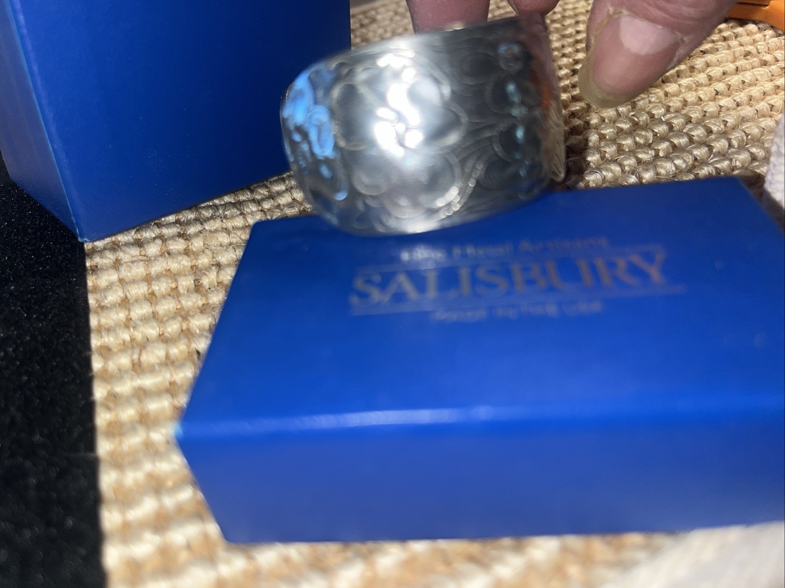 Salisbury Pewter Dogwood July Bracelet New In Box