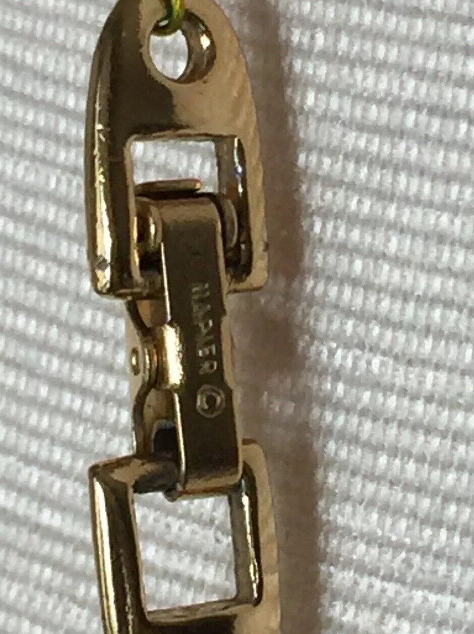 VINTAGE NAPIER SIGNED BLACK IVORY AND GOLD STATEMENT PIECE