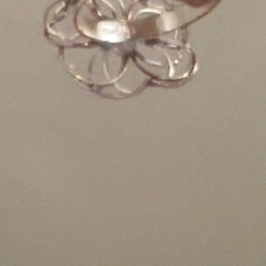 Vintage Ladies Sterling Silver .925 Ring. Size 6.75. About 1″ Round Flower.
