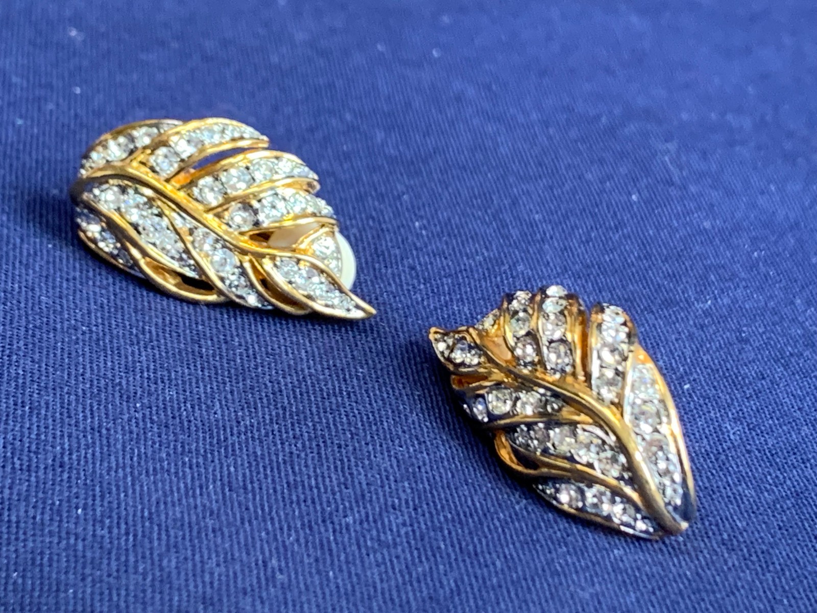 Estate Auction Jewelry Collection Clip-On Earrings Replica Costume Jewelry