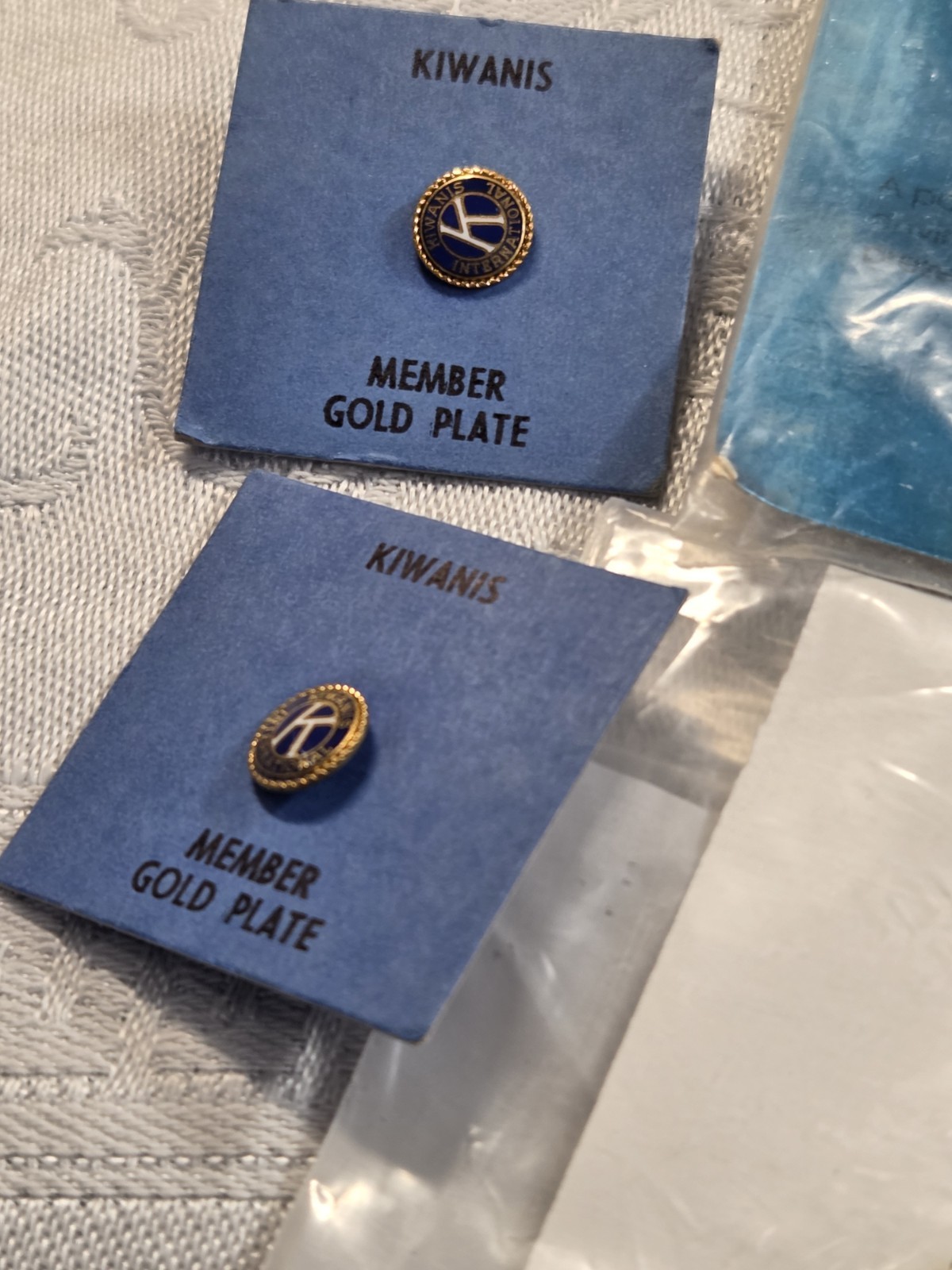 Mixed Vintage Pins & Tie Clips Lot Kiwanis USPS Military Fraternal 20+ Pieces