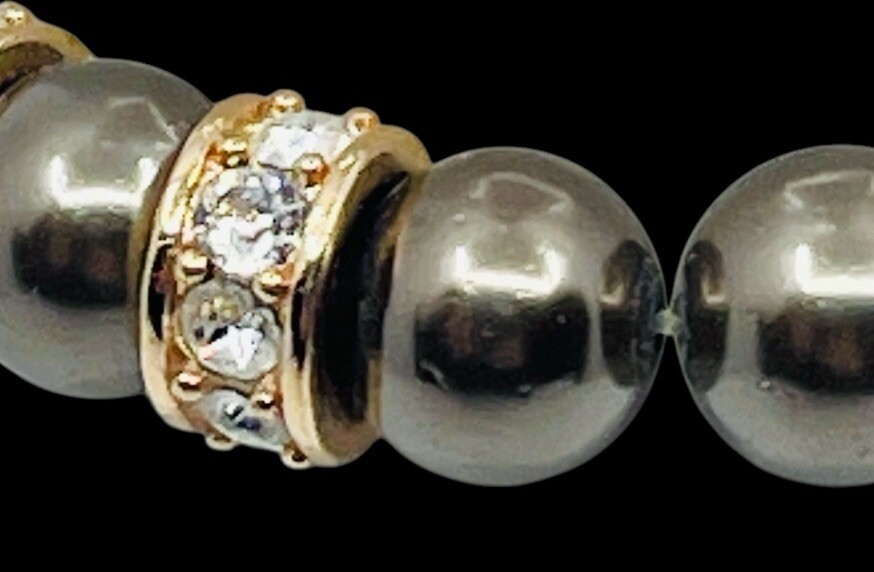 Vintage Henri Bendel Swarovski Crystal Bracelet Estate Jewelry Pre-Owned Tennis