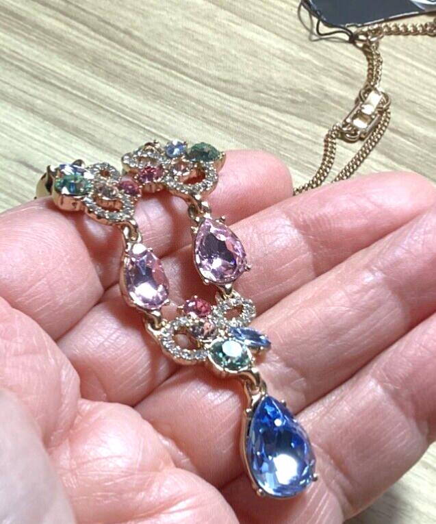 GIVENCHY MULTICOLOR NECKLACE 16-19 INCHES LONG