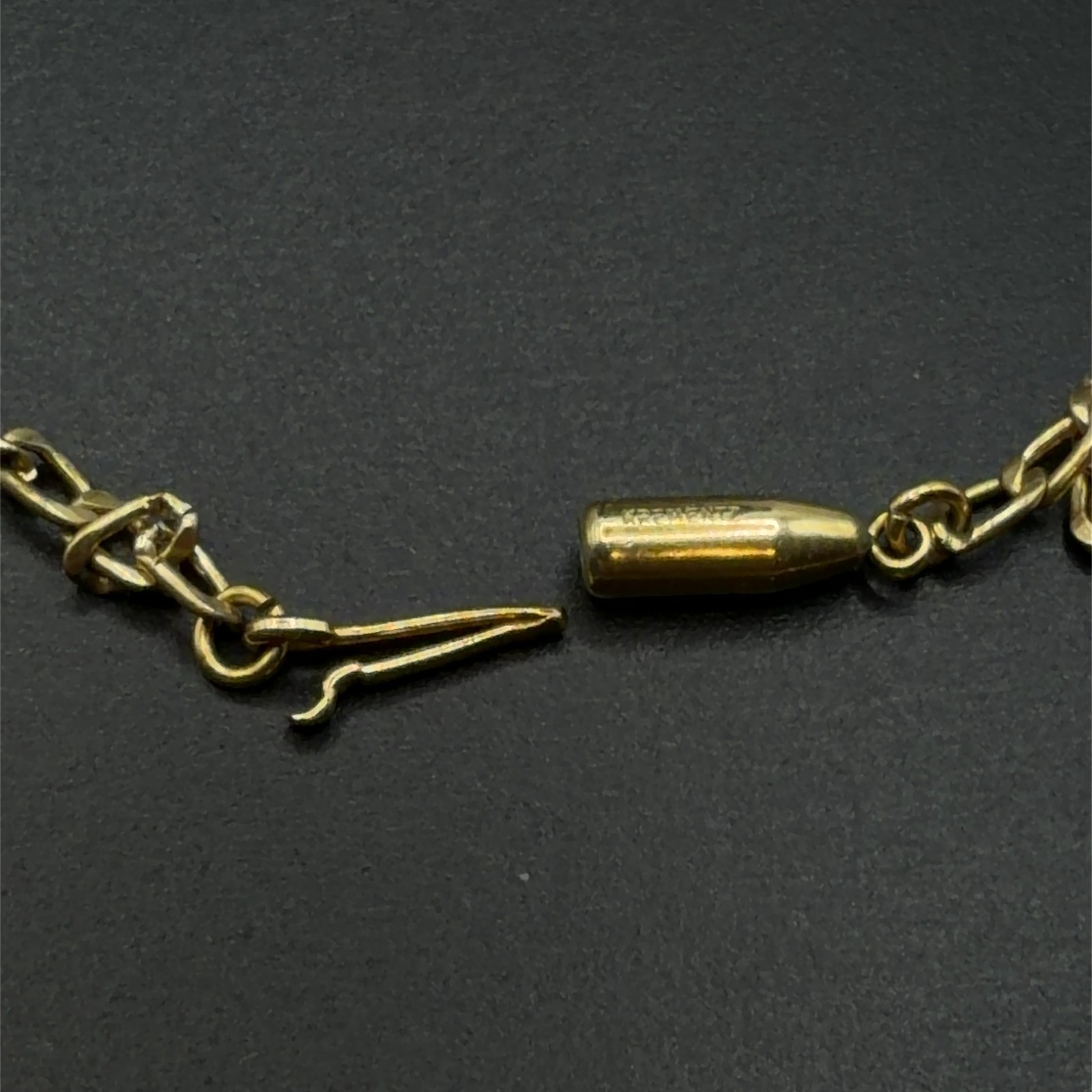 Vintage Krementz 16.5 Inch x 2.9 mm Gold Filled Cuban Link Necklace – 4.6 Grams