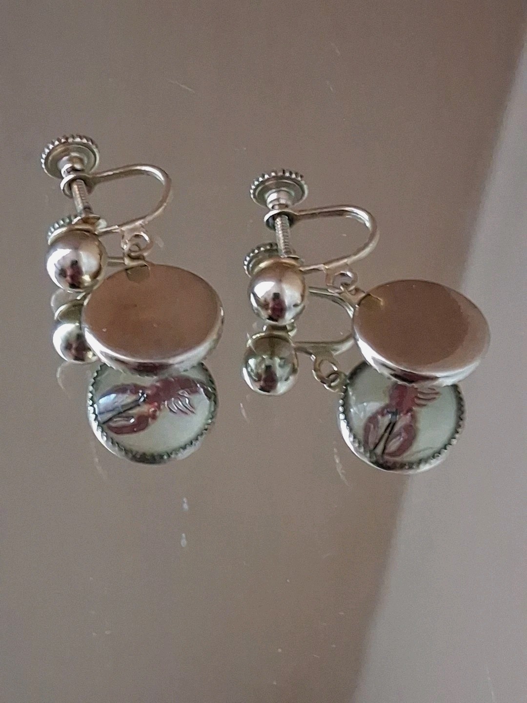 Vintage Lot Of 4 Screw Back Earrings 1930’s – 1950’s