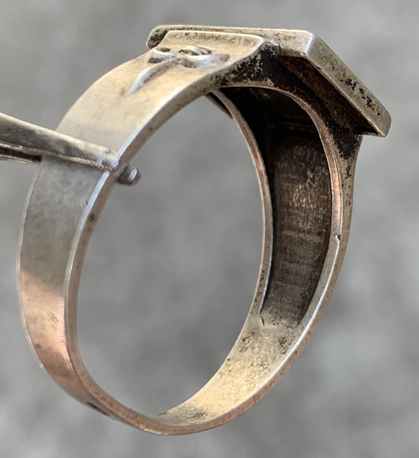VTG Ukrainian Tryzub Ring Sterling Silver 925 Men’s Patriotic Gift / 5.21 gram.