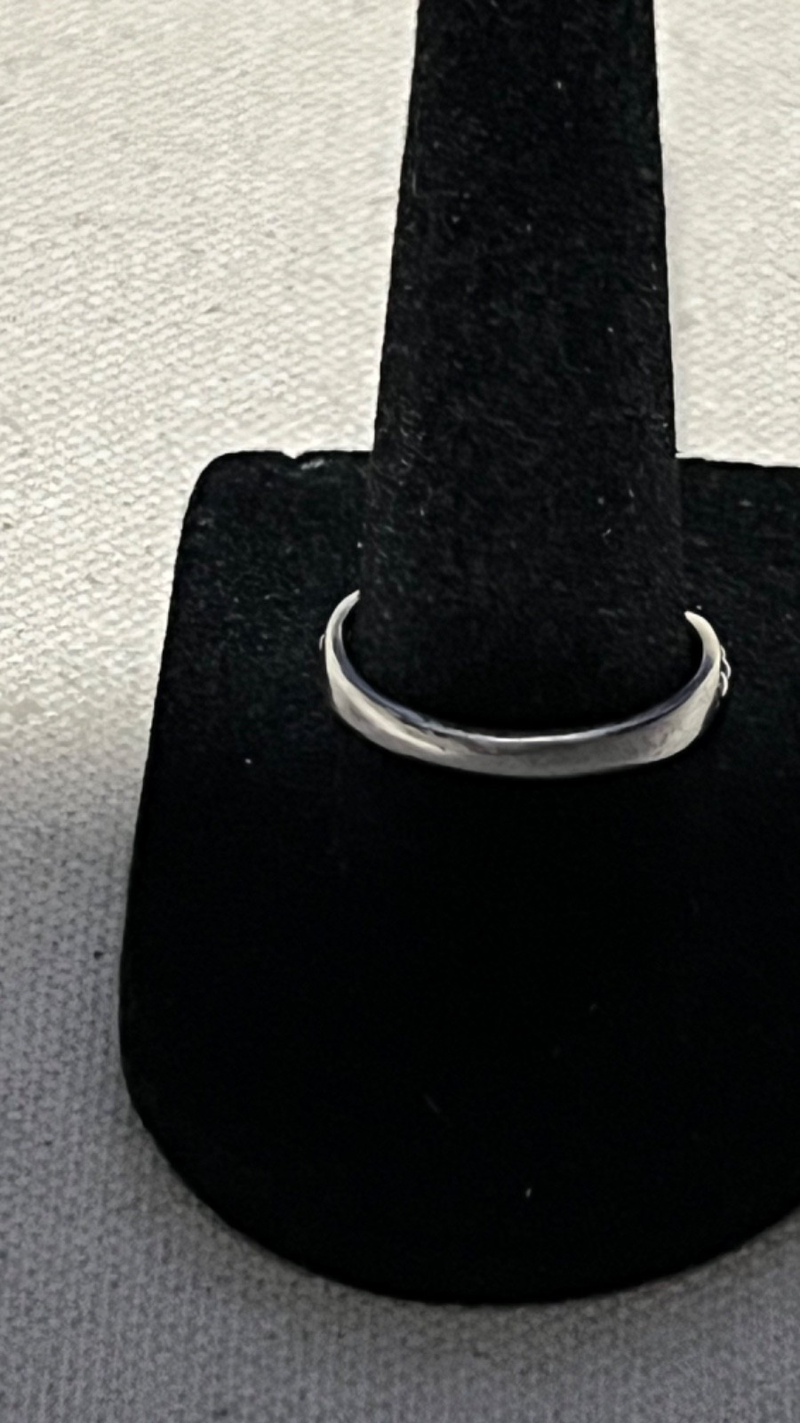 Vintage 925 Sterling Silver Cushion-cut Bezel-held Red Stone Ring, Size 8.5