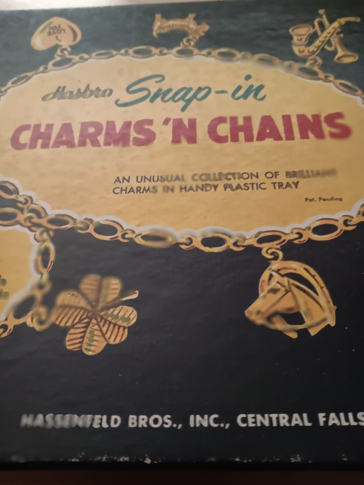 VTG Hasbro Charms N Chains Braclet Making Kit for Children 1969