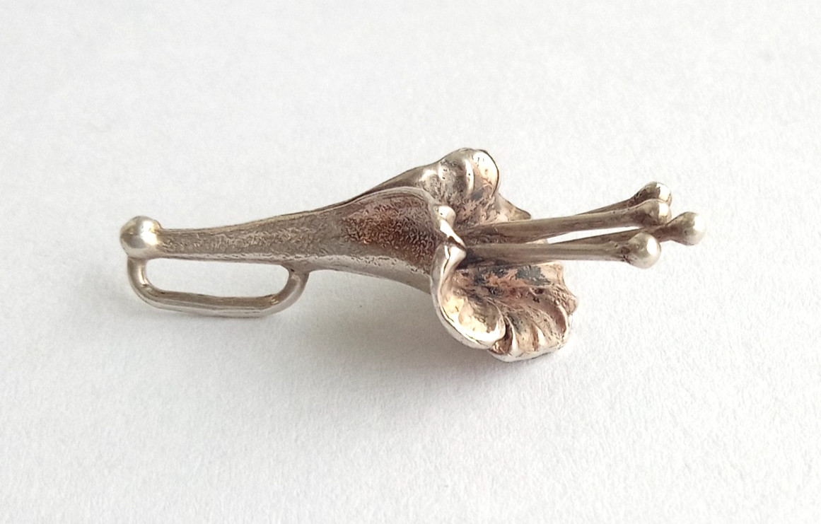 Vintage Beautiful Pendant Sterling Silver 875 test star USSR times Women Jewelry