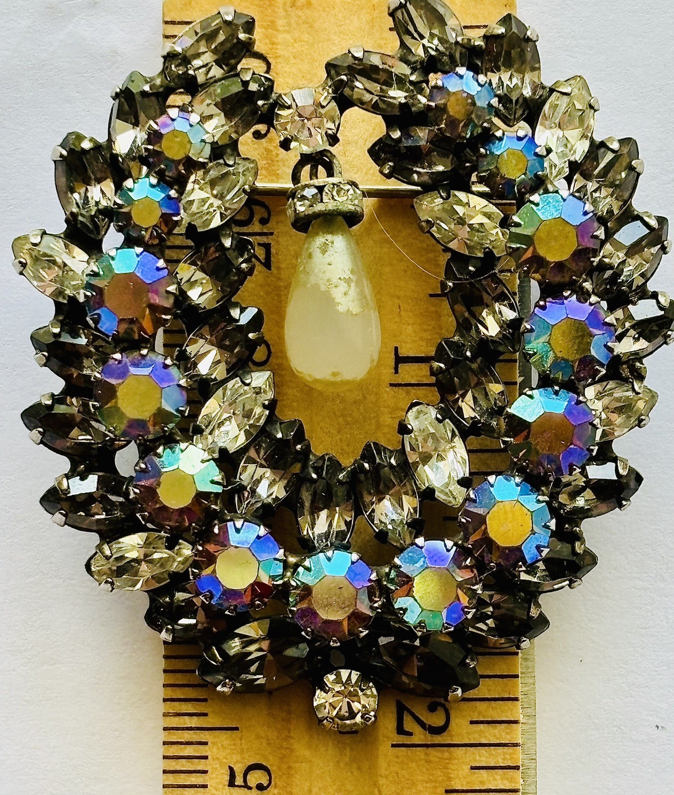 SIGNED Adele Simpson Necklace Brooches Collection 3 Pins 1940s~50s Lot Vintage