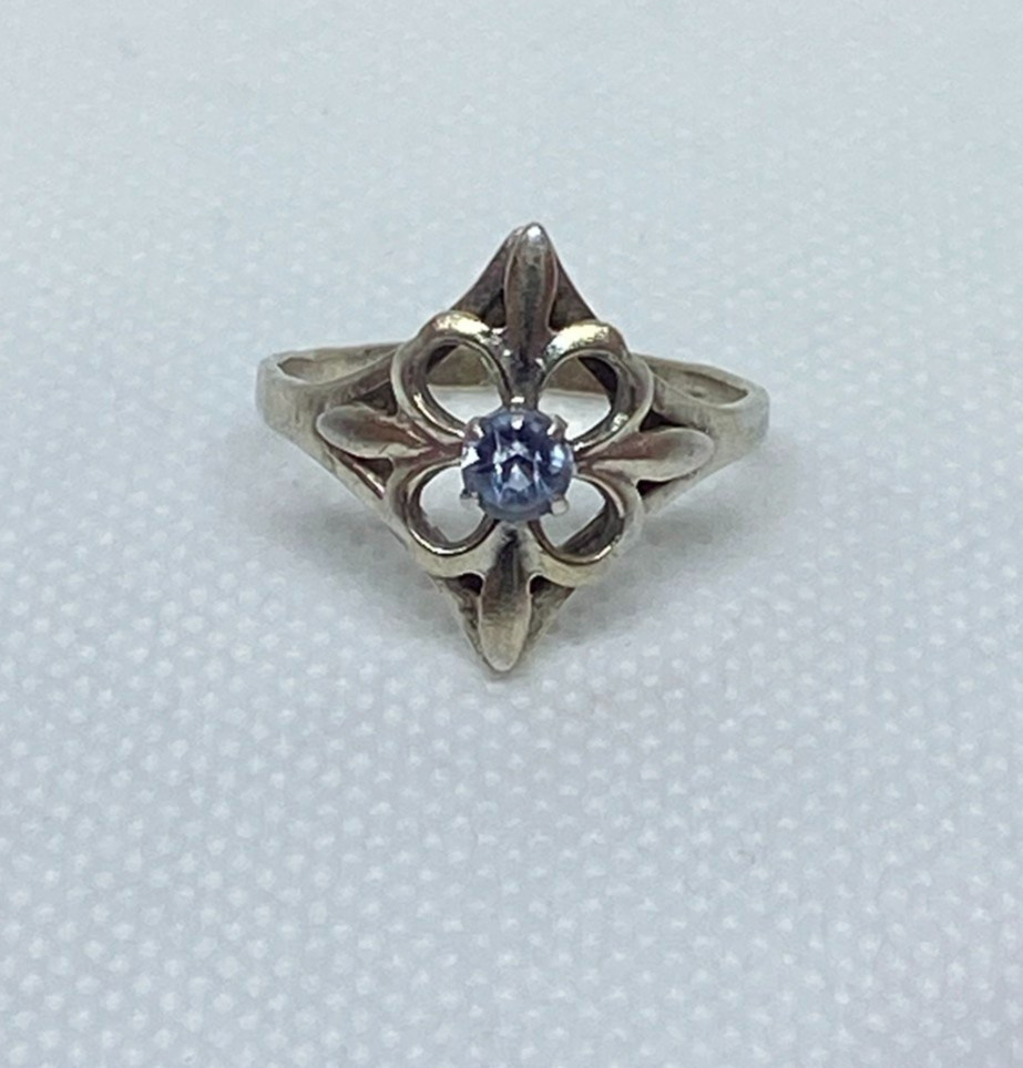 Rings Silver 875 Size 10 . Weight 3.03 g. Soviet Vintage Jewelry USSR
