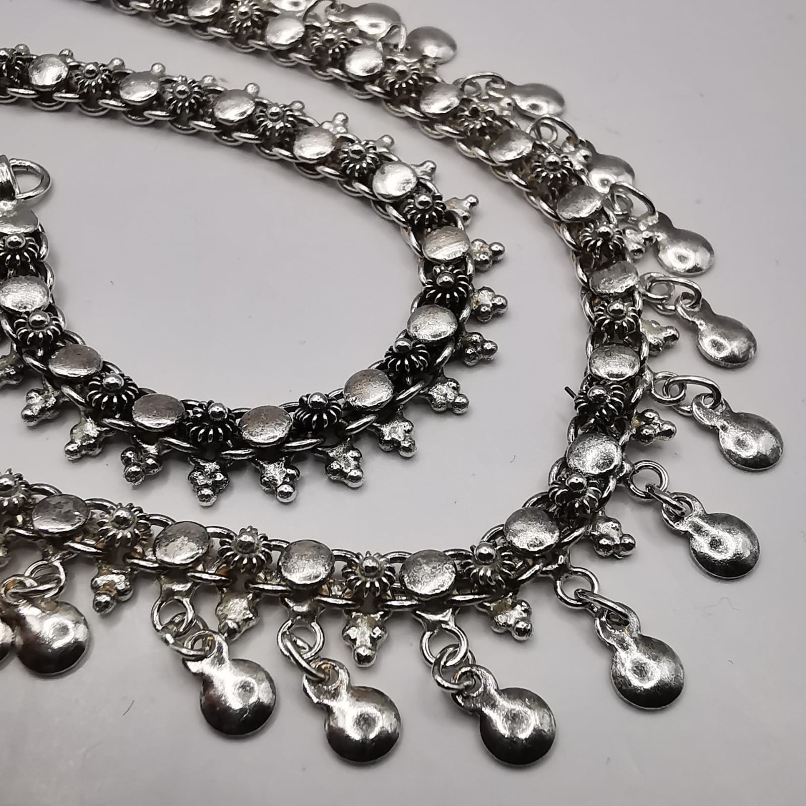 Vintage Beautiful Jewelry Chain,925 Sterling Silver,Signed , Handmade 25,10g