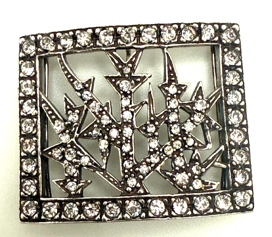 Rare Metropolitan Museum of Art (MMA) Forbes Fabrege Ice Crystal Sterling Silver