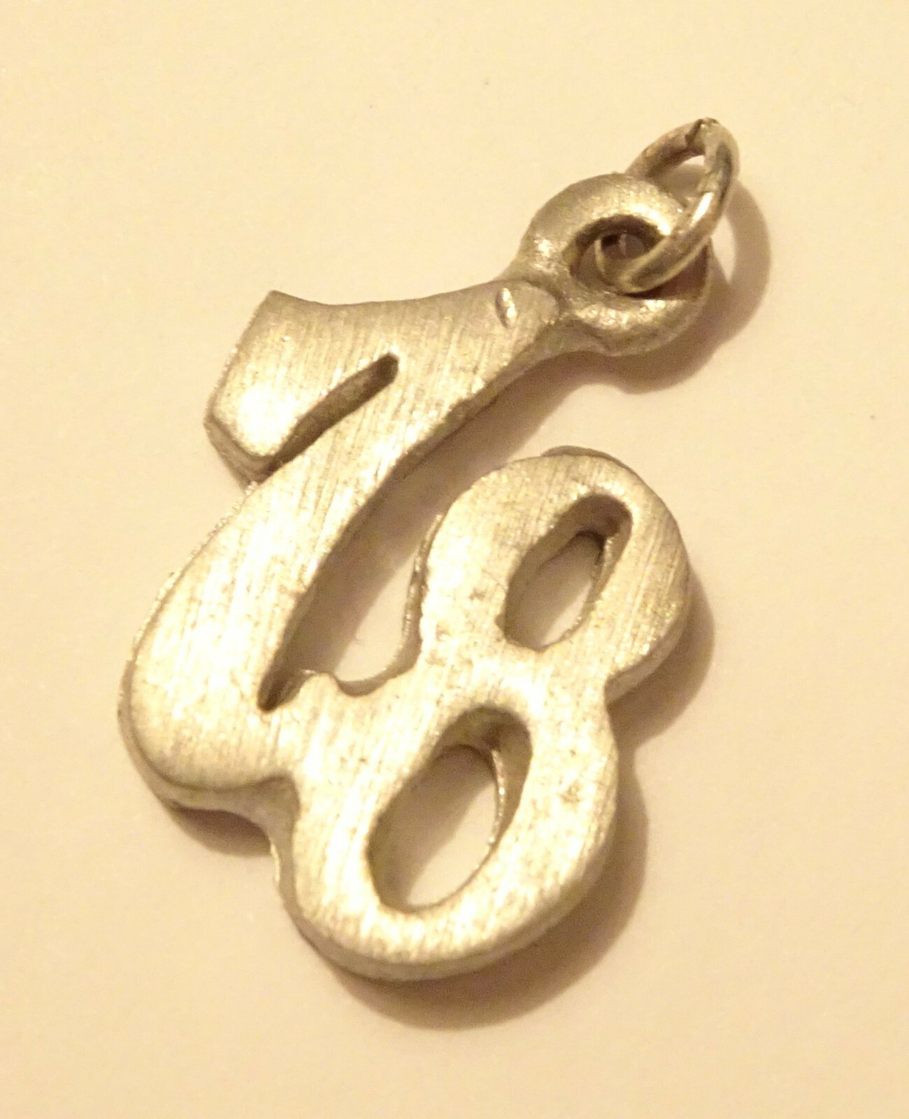 78 Charm Vintage Silver Tone 1978