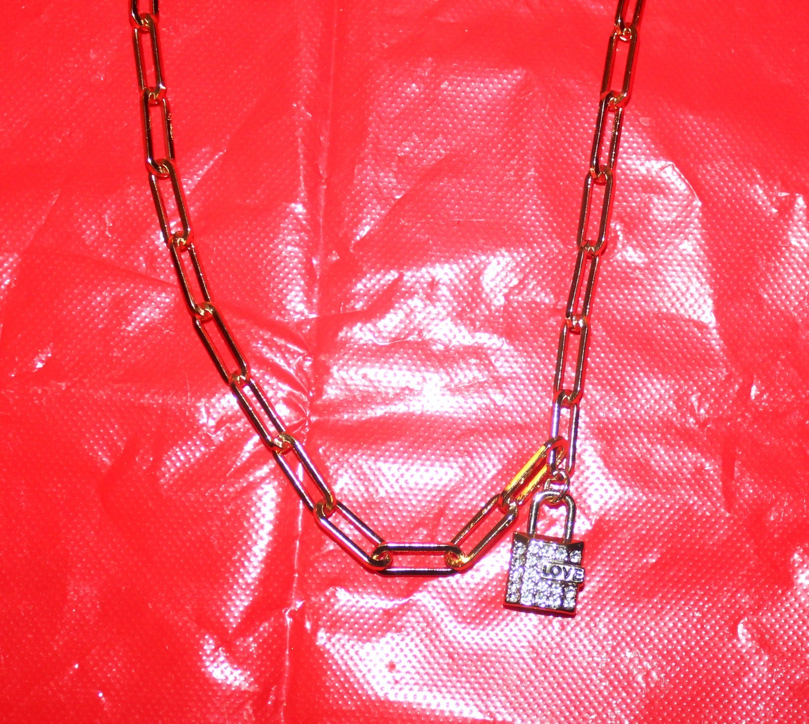Sugarfix by Baublebar Nickel Free Necklace with Lock Pendant *NEW*