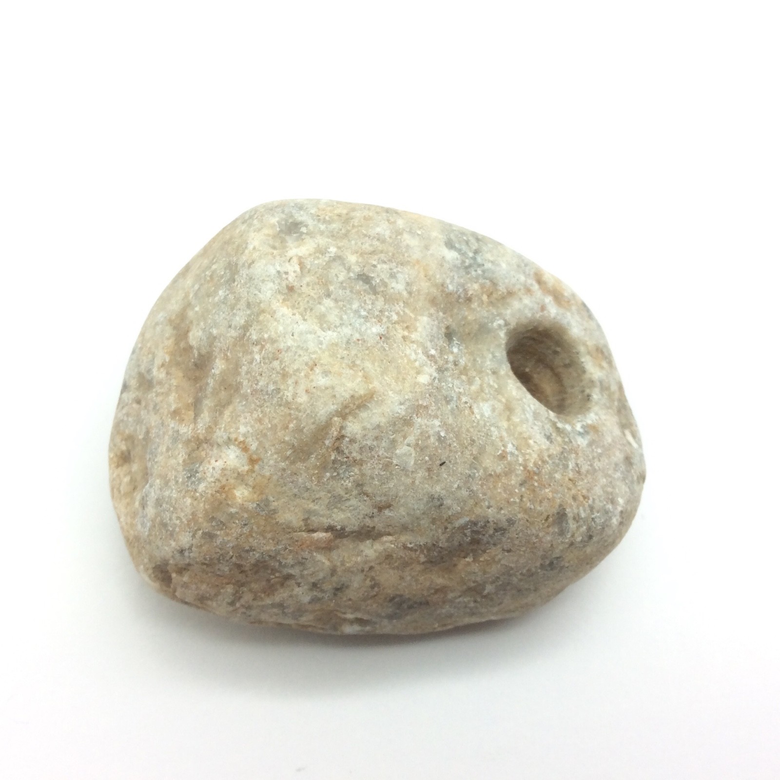 Calcified Mezcala Jadeite Jade Bead Pendant Pre Columbiian Guerrero Mexico #20