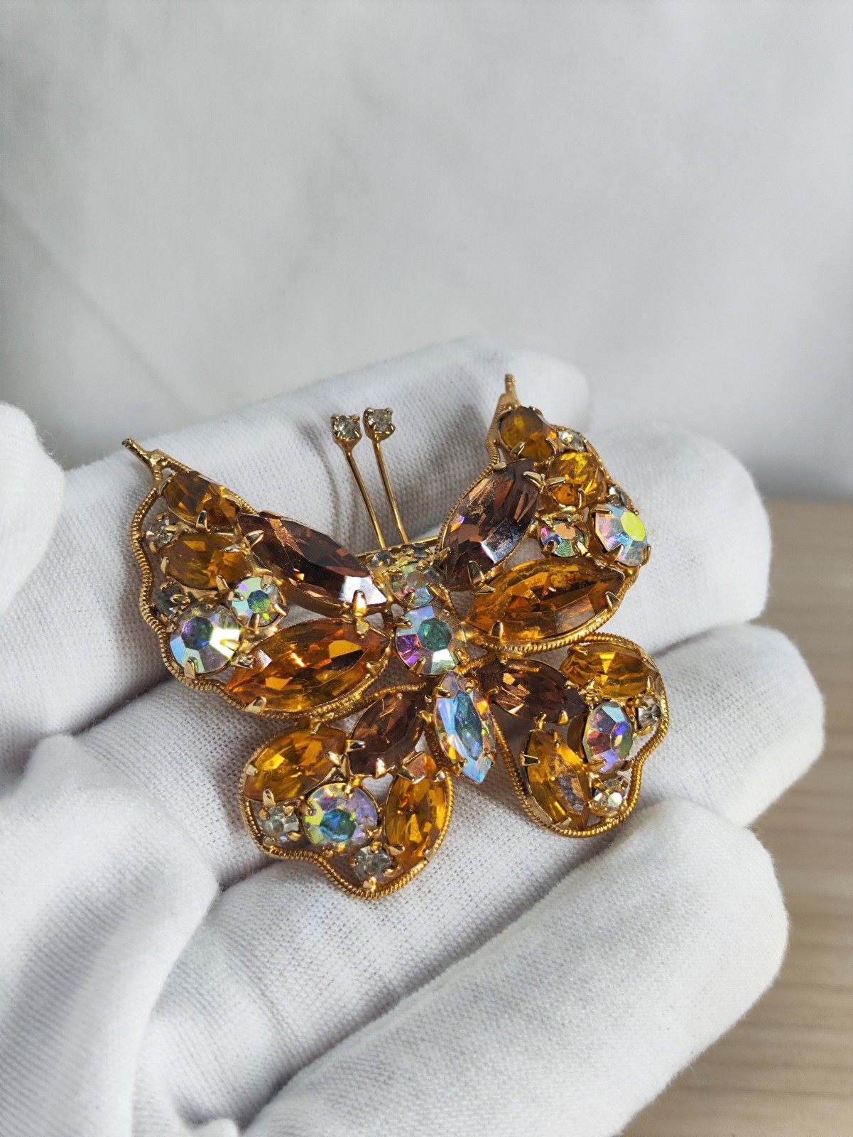 La Roco Vintage Butterfly Rooch!! Rare!