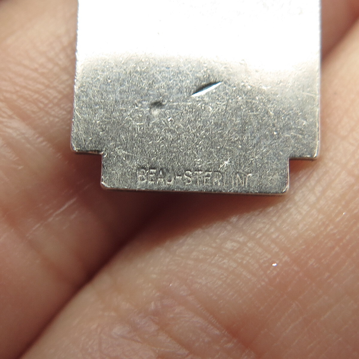 925 Sterling Silver Vintage Beau “Give Us This Day Our Daily Bread” Pendant