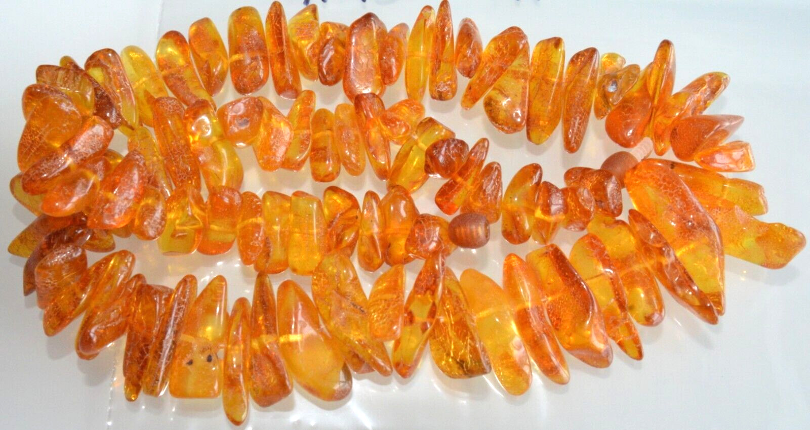 69gr RUSSIAN SOVIET BALTIC AMBER BEAD NECKLACE 琥珀 BRACELET STONE PENDANT EARRING