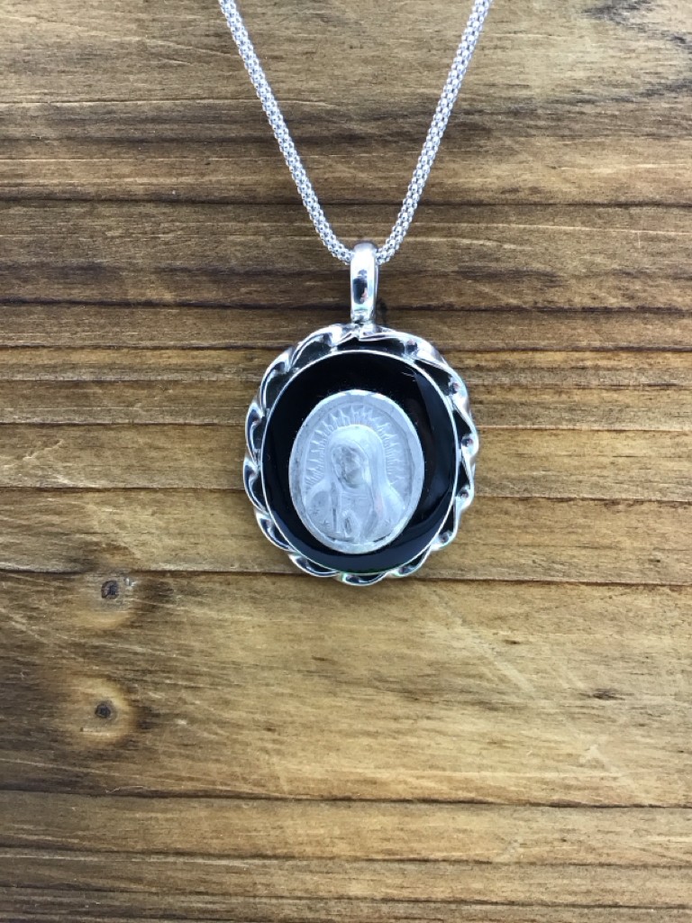 Our Lady Of Guadalupe, Steraling Silver ATI 925 Made in Mexico