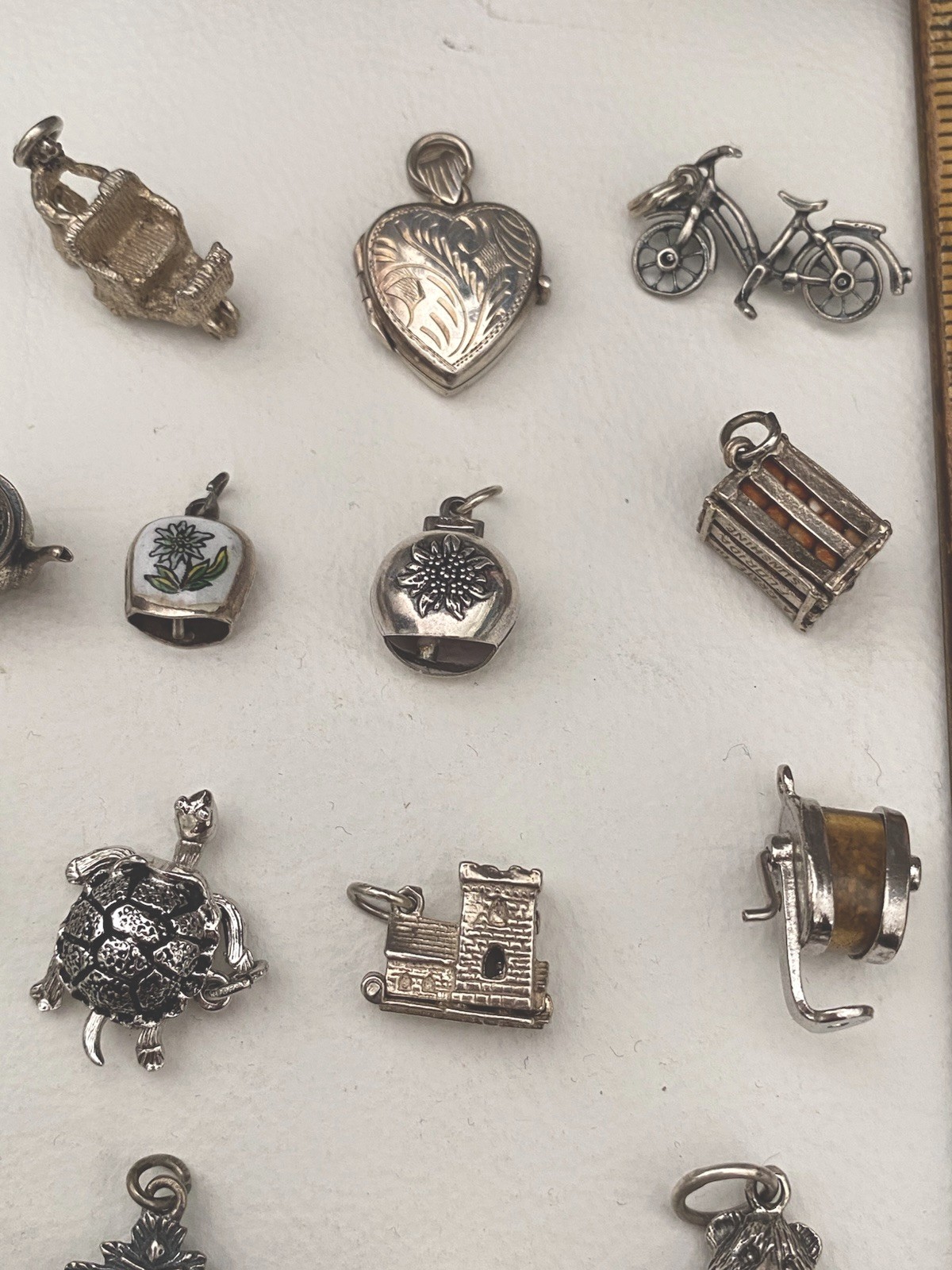 Vintage Sterling Silver MECHANICAL Charm England Choose