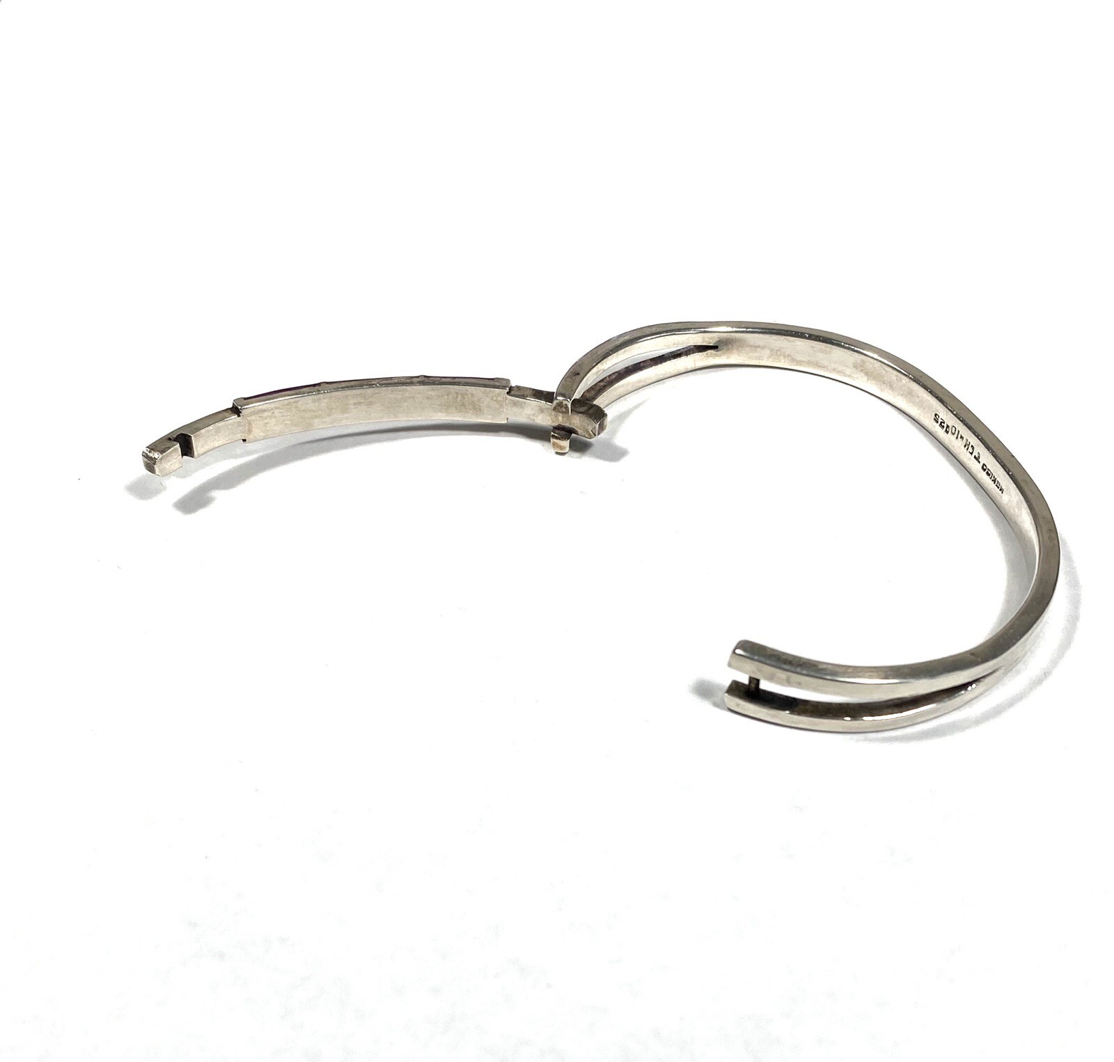 Taxco Mexico 925 Sterling Slver Bracelet TCH-10 6.5” 26.31 art Deco Vintage