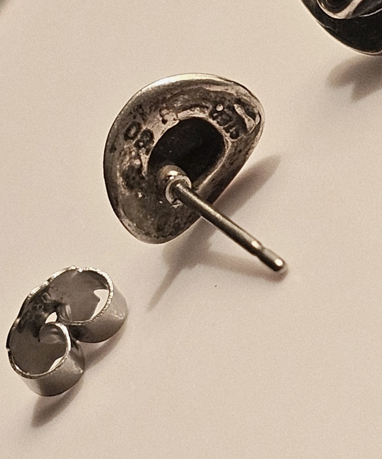 925 Sterling Silver Cowgirl Hat Stud Earrings Western 925 Vintage Southwest Gift