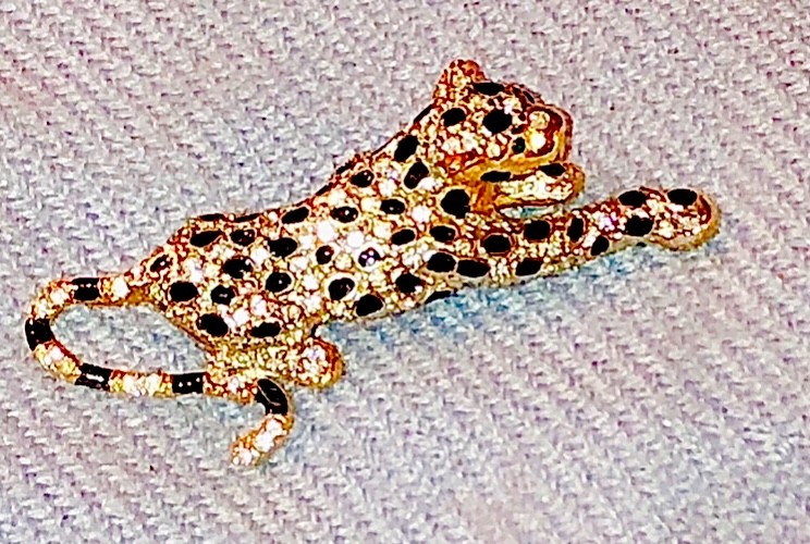 Silver Elephant Earrings Pewter Safari Drop Dangle Jim Clift GOP 80s Vintage
