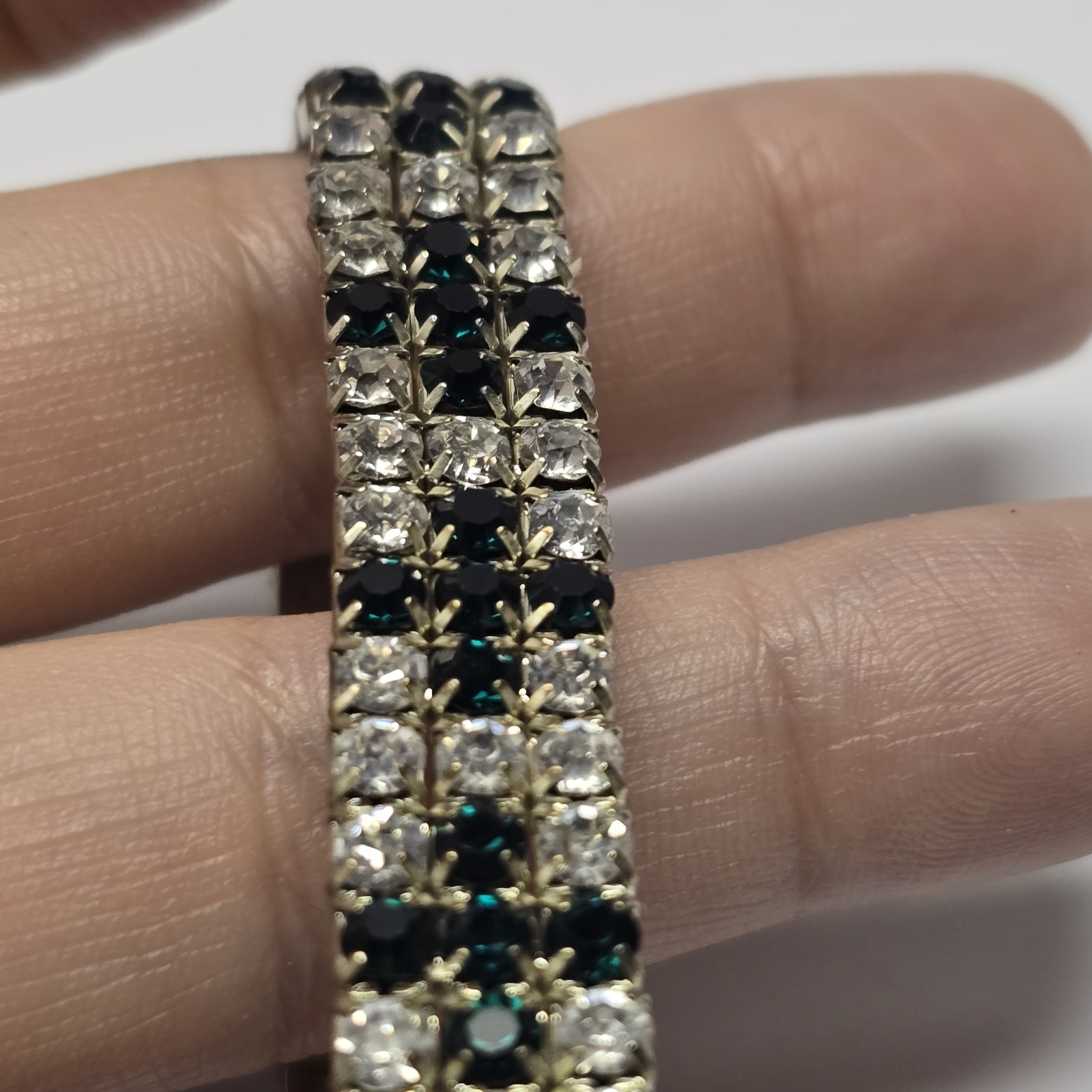 Rhinestone Bracelet Lot Of 4