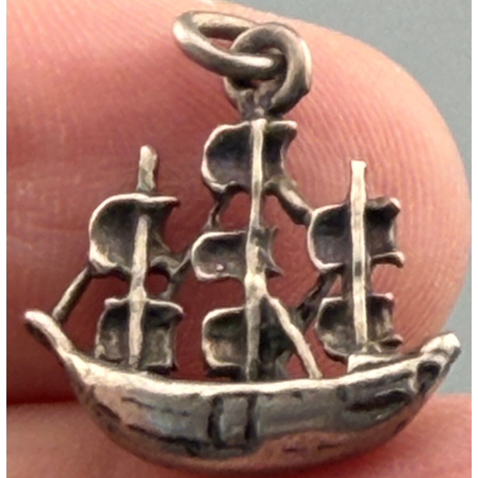 Vintage Sterling Charm Lot Horse Wagon Ship Niagara Falls Souvenir Charms