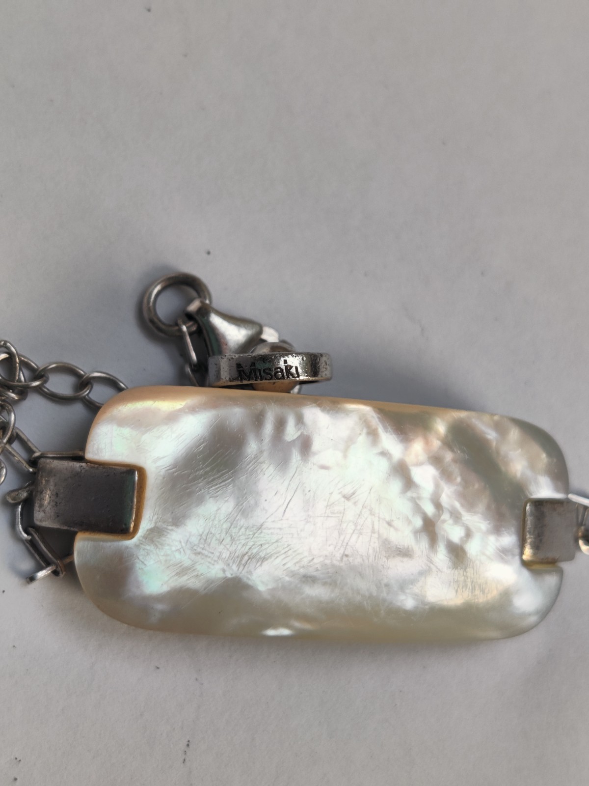 925 Sterling Silver Dragonfly Brooch & Mother of Pearl Bracelet | DBJ & Misaki