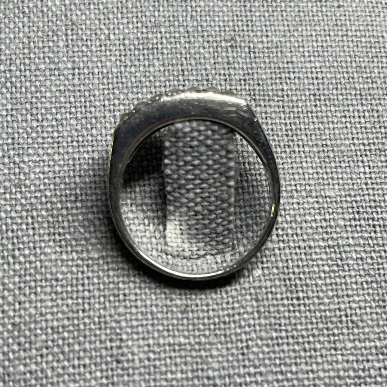 925 Sterling Silver Marcasite Signed CW Hallmark Ring size 7.5 – Vintage