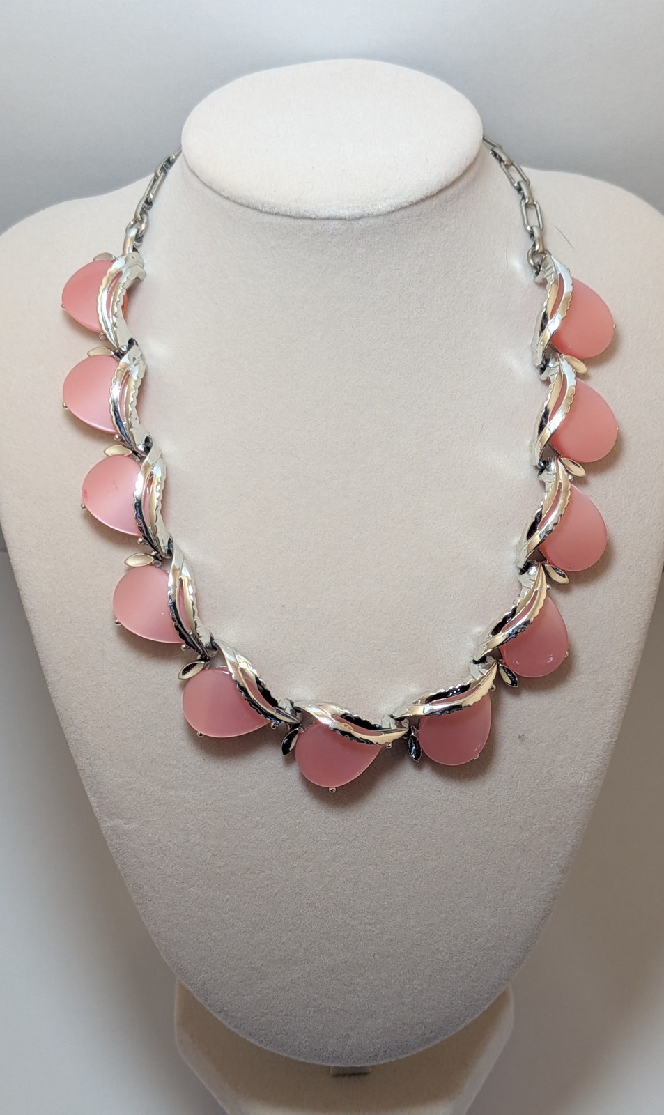 Vintage Lucite Set Bracelet & Necklace
