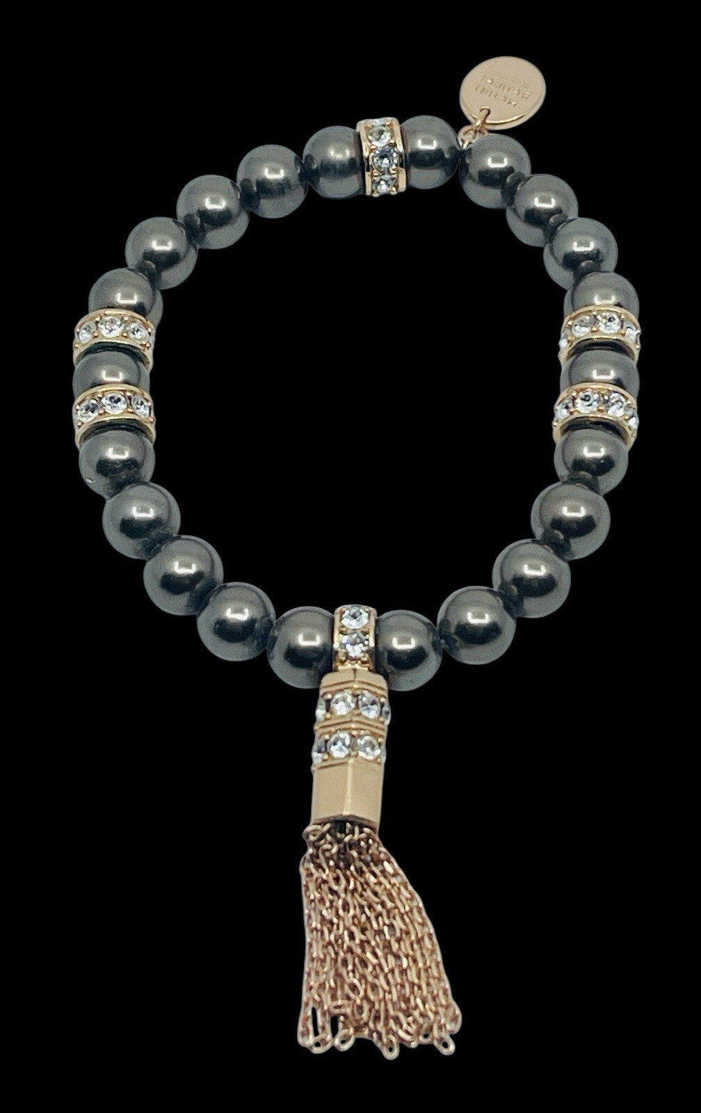 Vintage Henri Bendel Swarovski Crystal Bracelet Estate Jewelry Pre-Owned Tennis