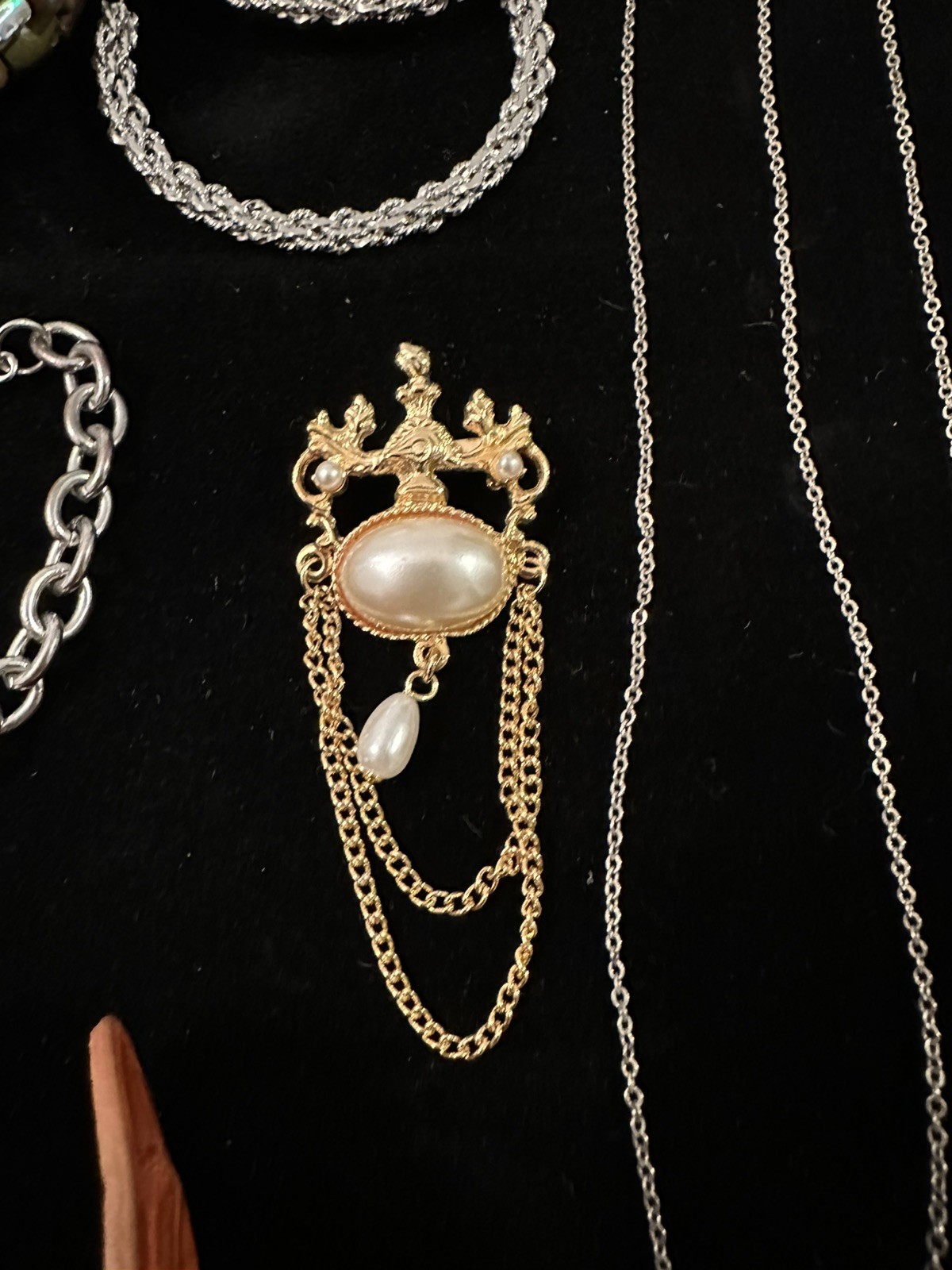 Vintage Costume Jewelry & Watches ALL WEARABLE used Lot Some Signed