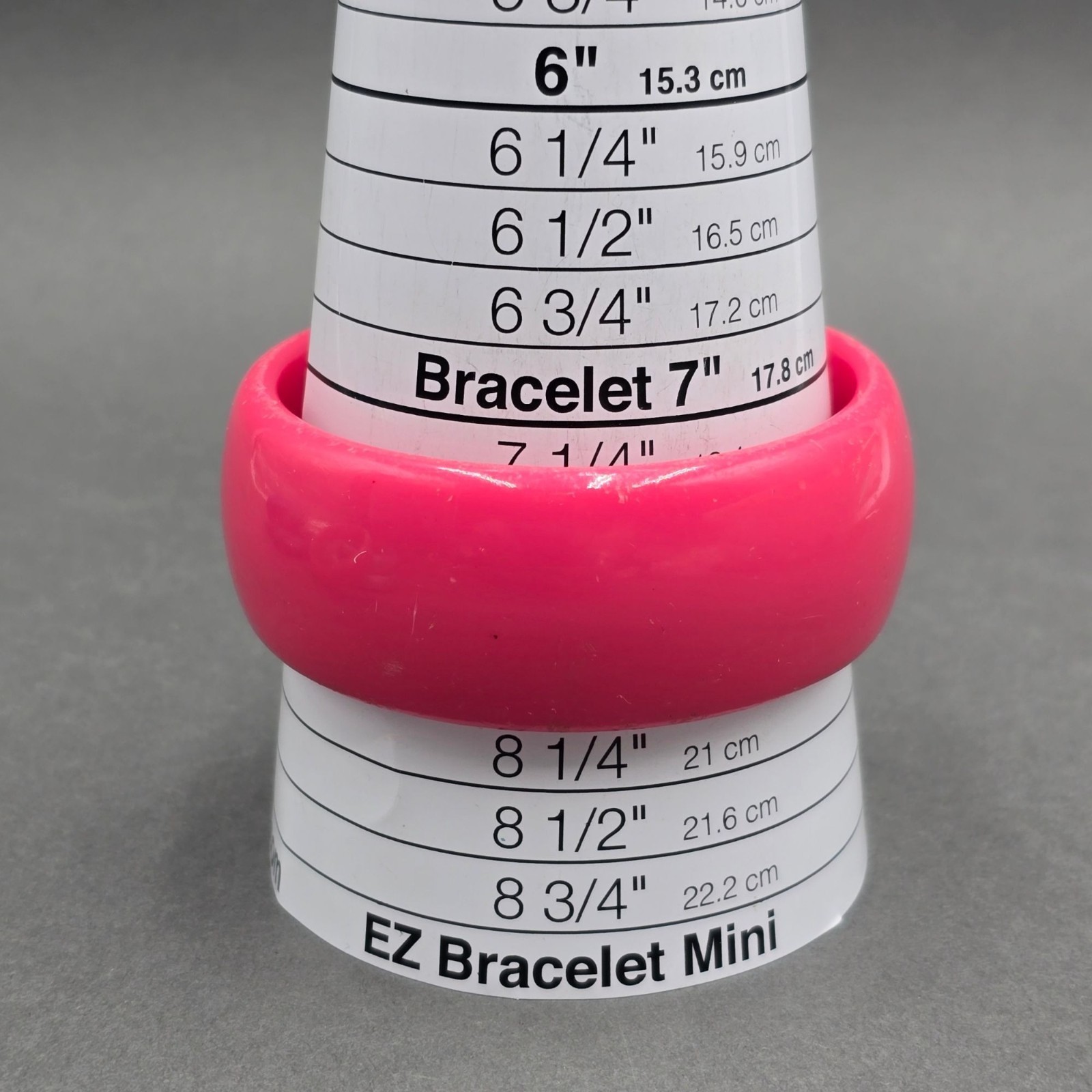 Vintage Retro Lucite Bangle Bracelet 8″-9″ Pink Blue Marbled Swirl 60s Set 6