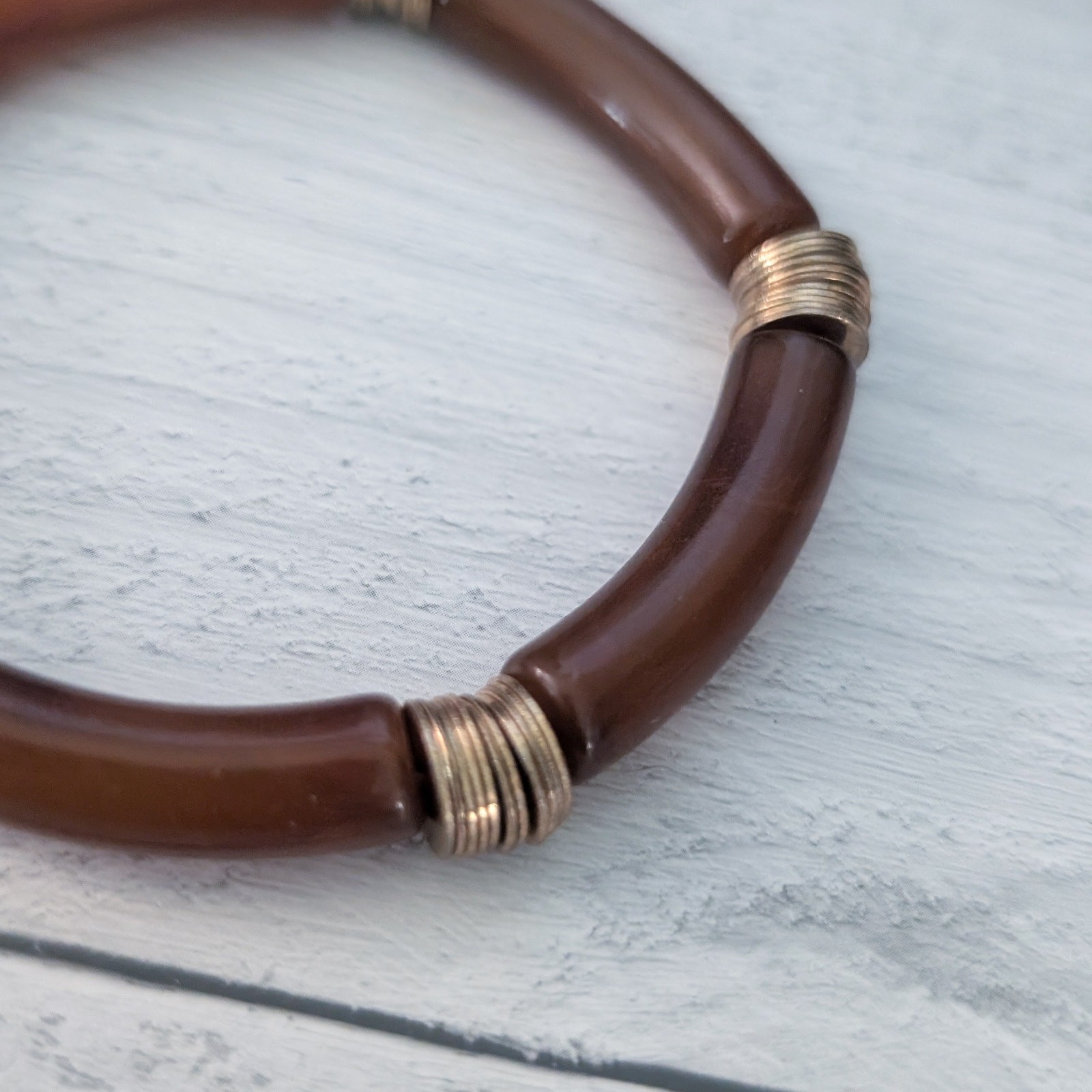Vintage Stretch Bracelet – Chunky & Unusual – Statement