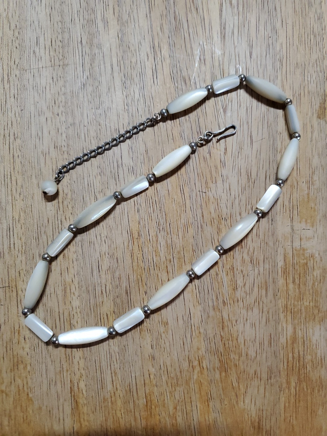 Vtg Napier Strand Oval Bead Chocker Necklace HTF 17.5 In R1