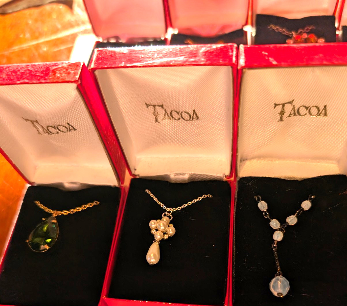 Lot of 12 Boxed Necklaces NEW