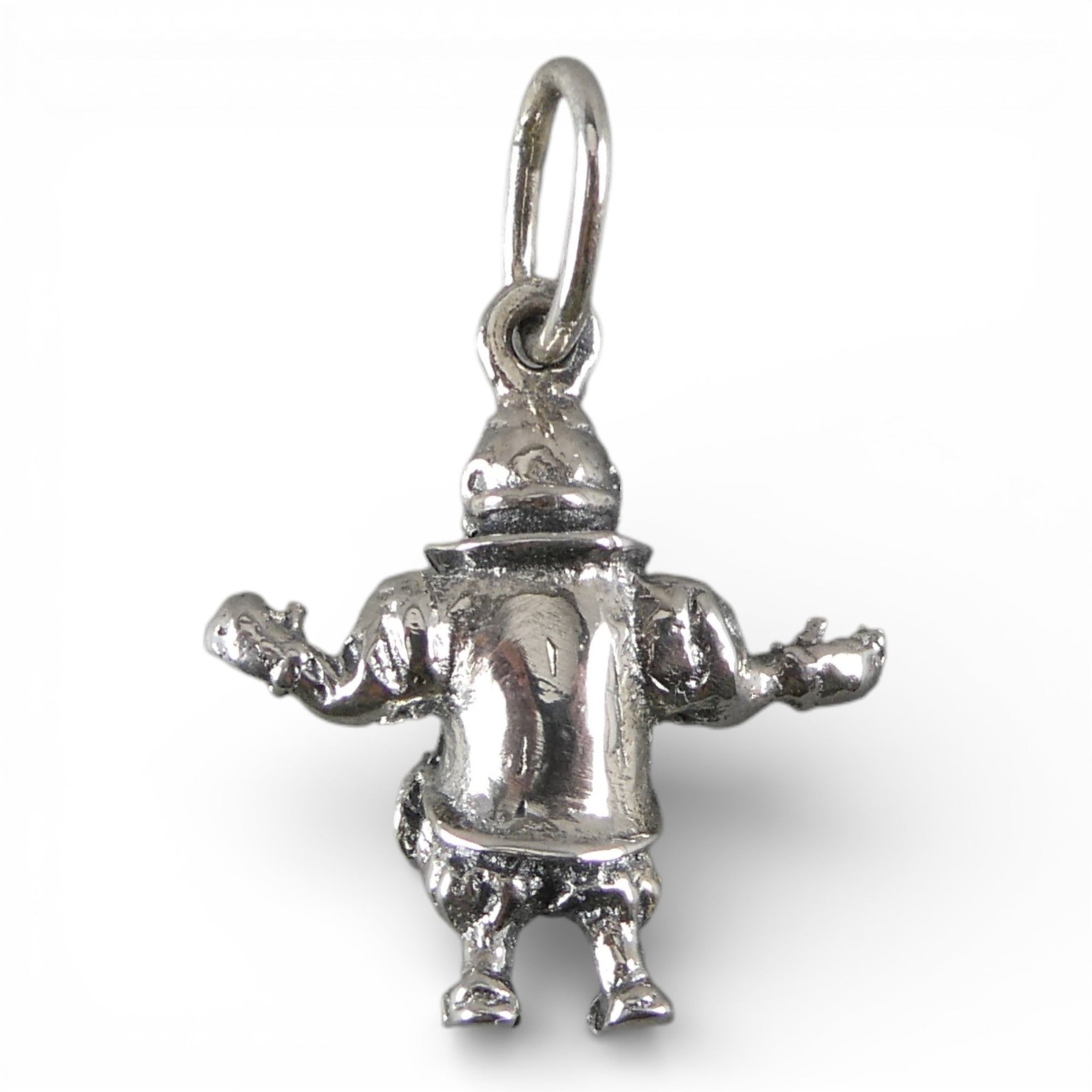 Sterling Silver Oz Munchkin Mayor Charm for Bracelet Vintage
