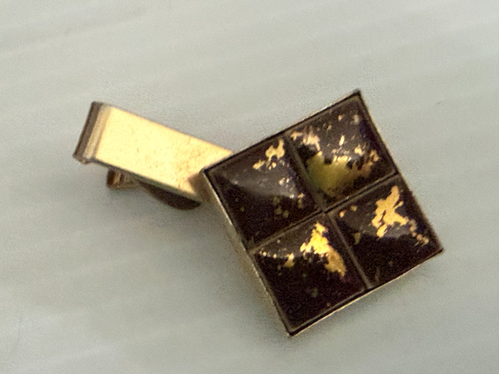 Vtg Lot of Men’s Jewelry Box Cuff Links Tie/Bar Clips Studs Pins
