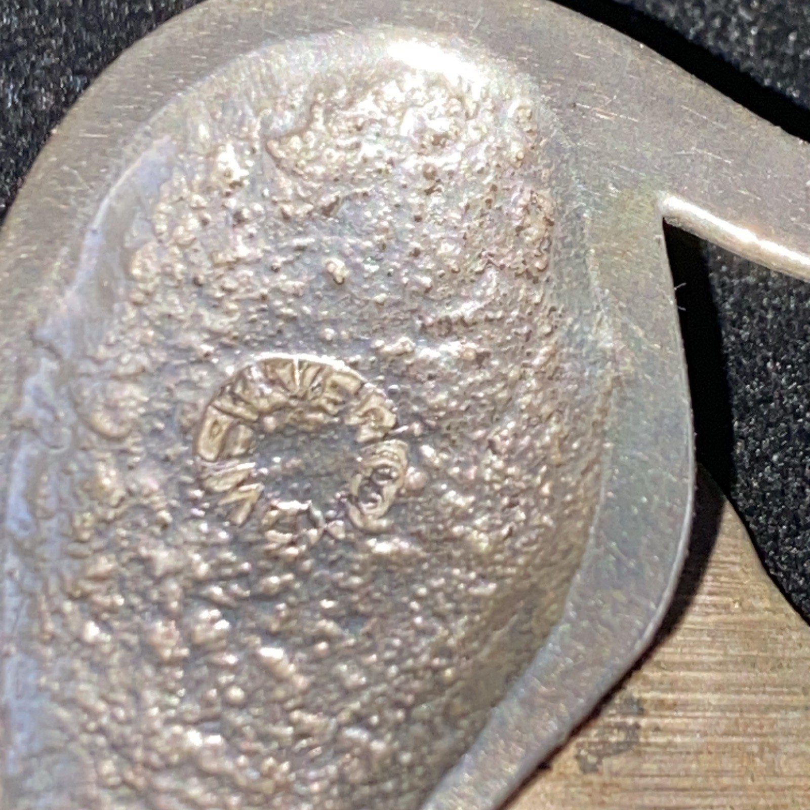 Vtg Peacock Pin Marked Silver Mexico With Turquoise Appox. 33gr Dimensional
