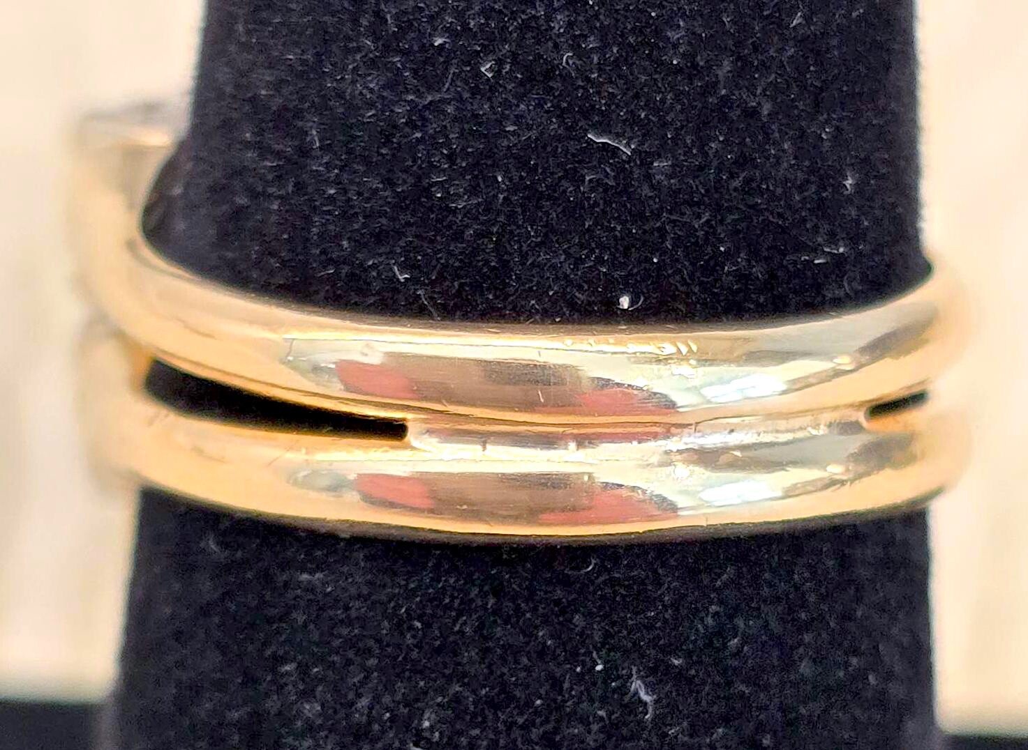 Rare Vintage “Unused” Diamond Ring Set (Approximations) about 1 ct. Size 7.5