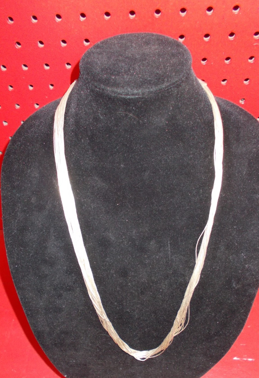 Antique 28 inch sterling necklace and Earring Set Absolutely Beautiful!
